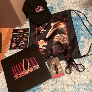 Madonna the celebration tour vip package gift set 4 decades